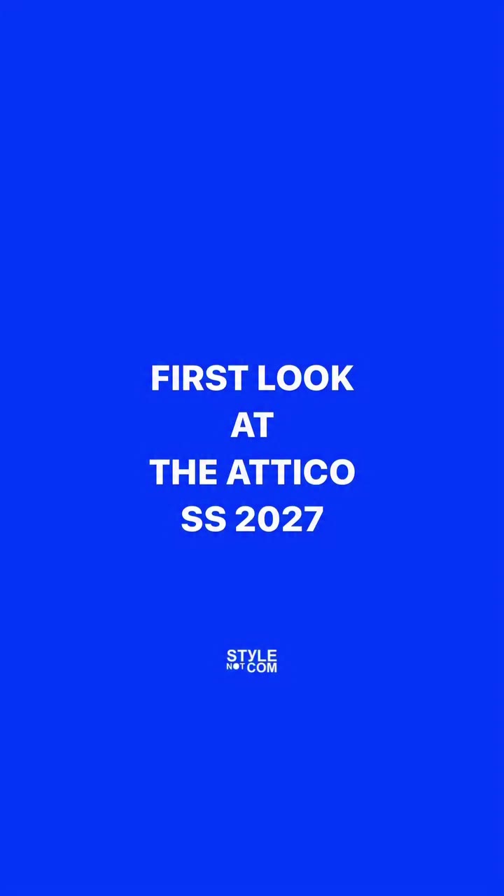 @THEATTICO IS LIVE FROM MILAN #THEATTICO #MFW #MILANFASHIONWEEK #FASHIONWEEK