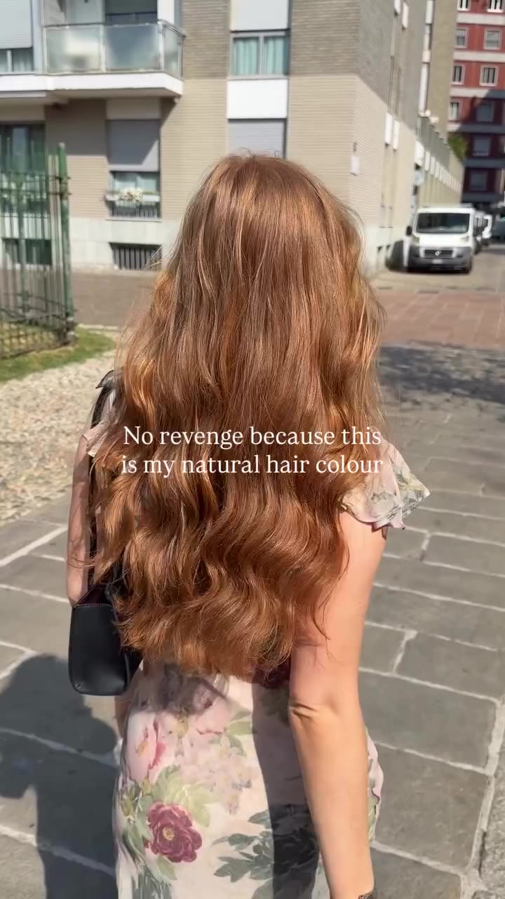 The hair is the outfit