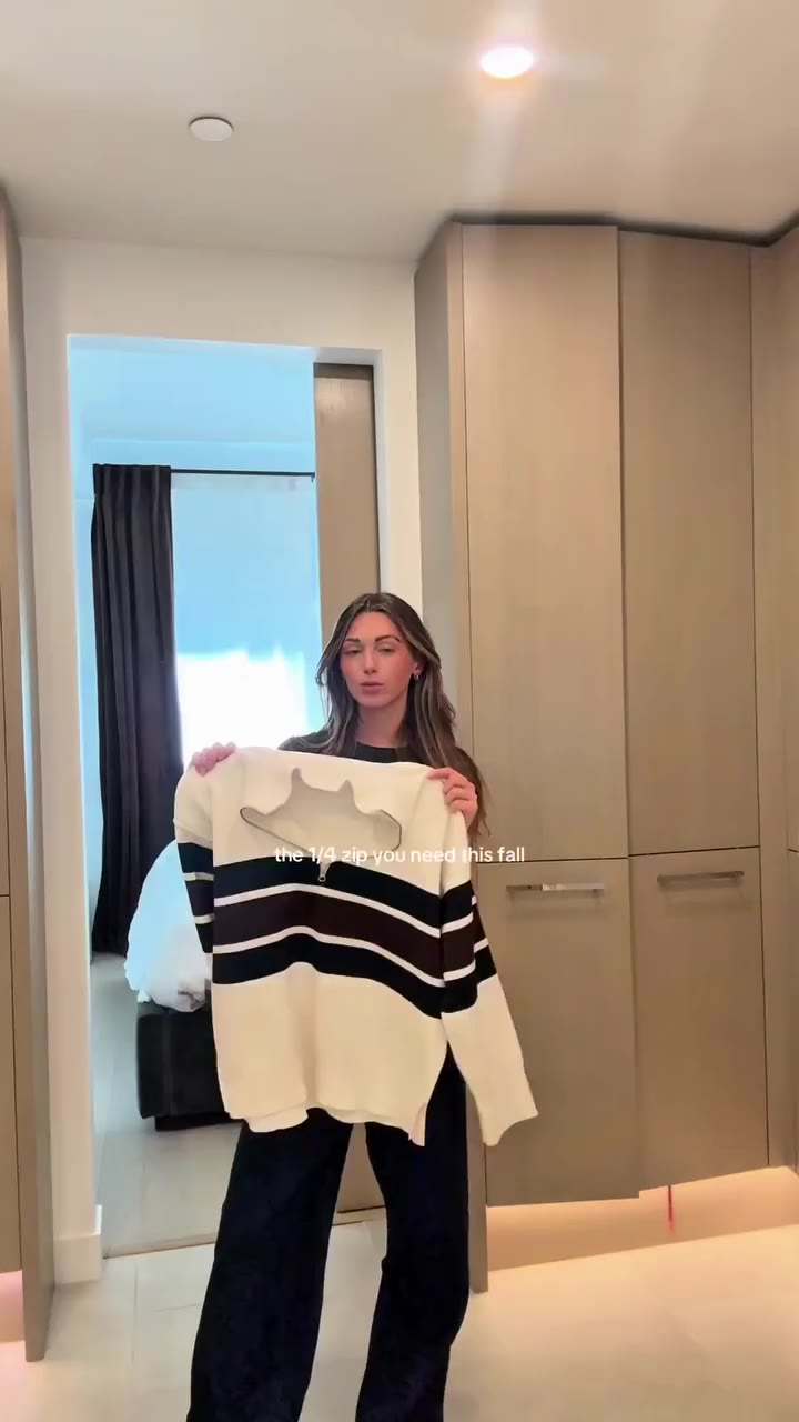 The perfect quarter zip does exist 🤍 Easy to throw on, effortless to style…