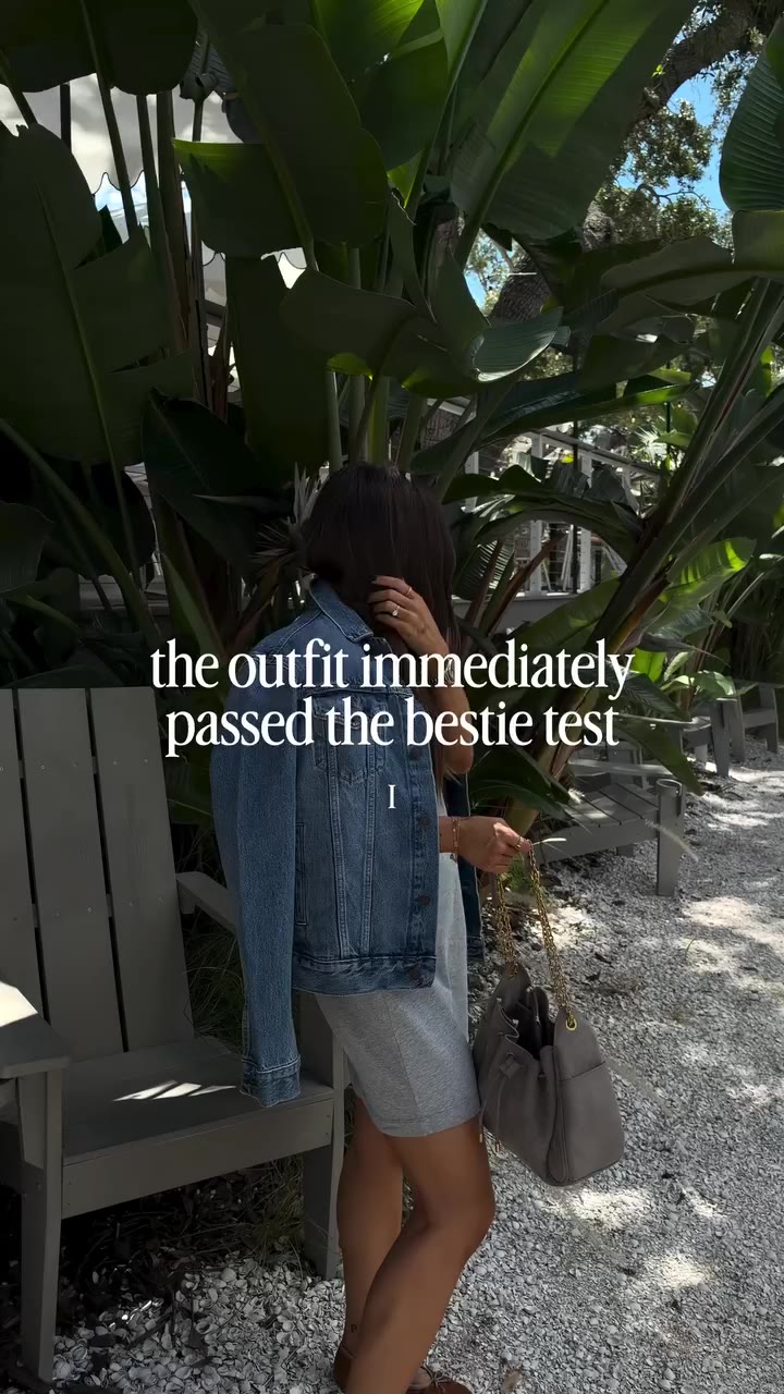 sometimes the outfits that took the least amount of thought end up being the…