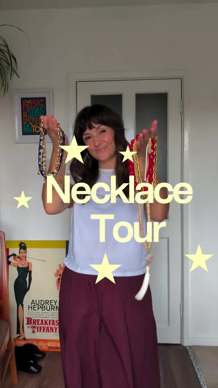 I asked and you guys wanted a necklace tour so here it is. Some necklaces I am…
