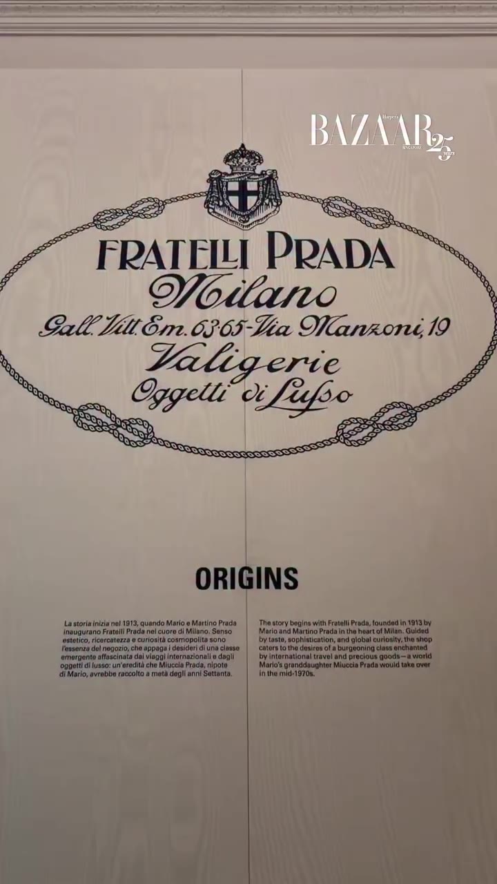 113 years of fashion history from one of Italy’s most iconic fashion houses …