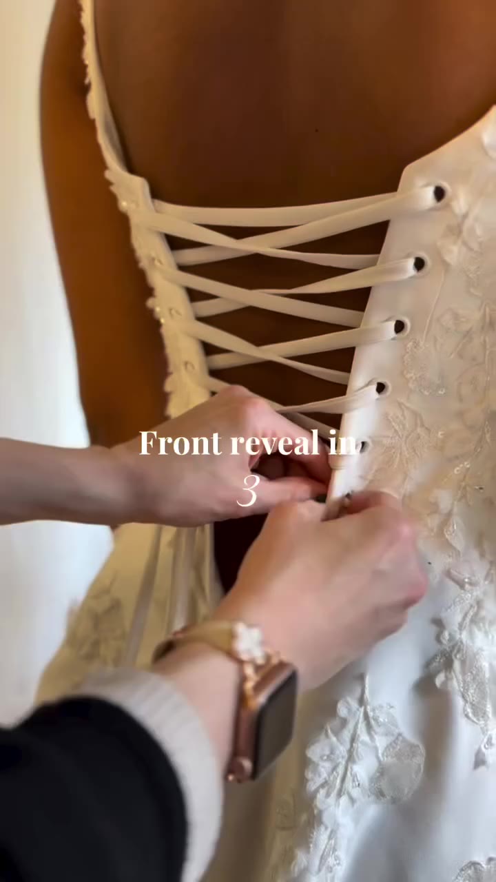 When the back is just as stunning as the front ✨ Obsessed with these detail…