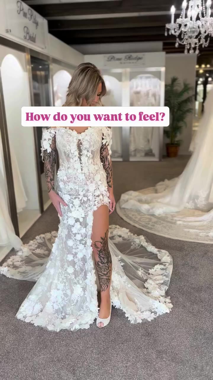 Start with the feeling. We’ll find the dress. 🤍 #bridal #weddinggown…