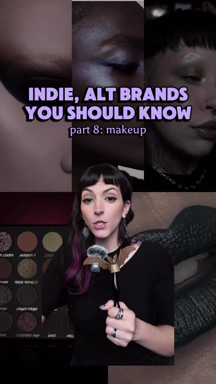 Here are indie, alternative makeup brands that you should have on your radar…