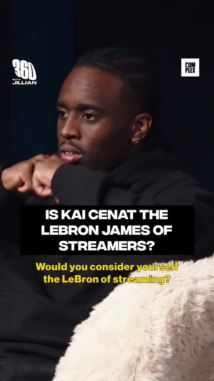Is Kai Cenat the LeBron of Streamers? Watch the latest 360withJillian with Kai…