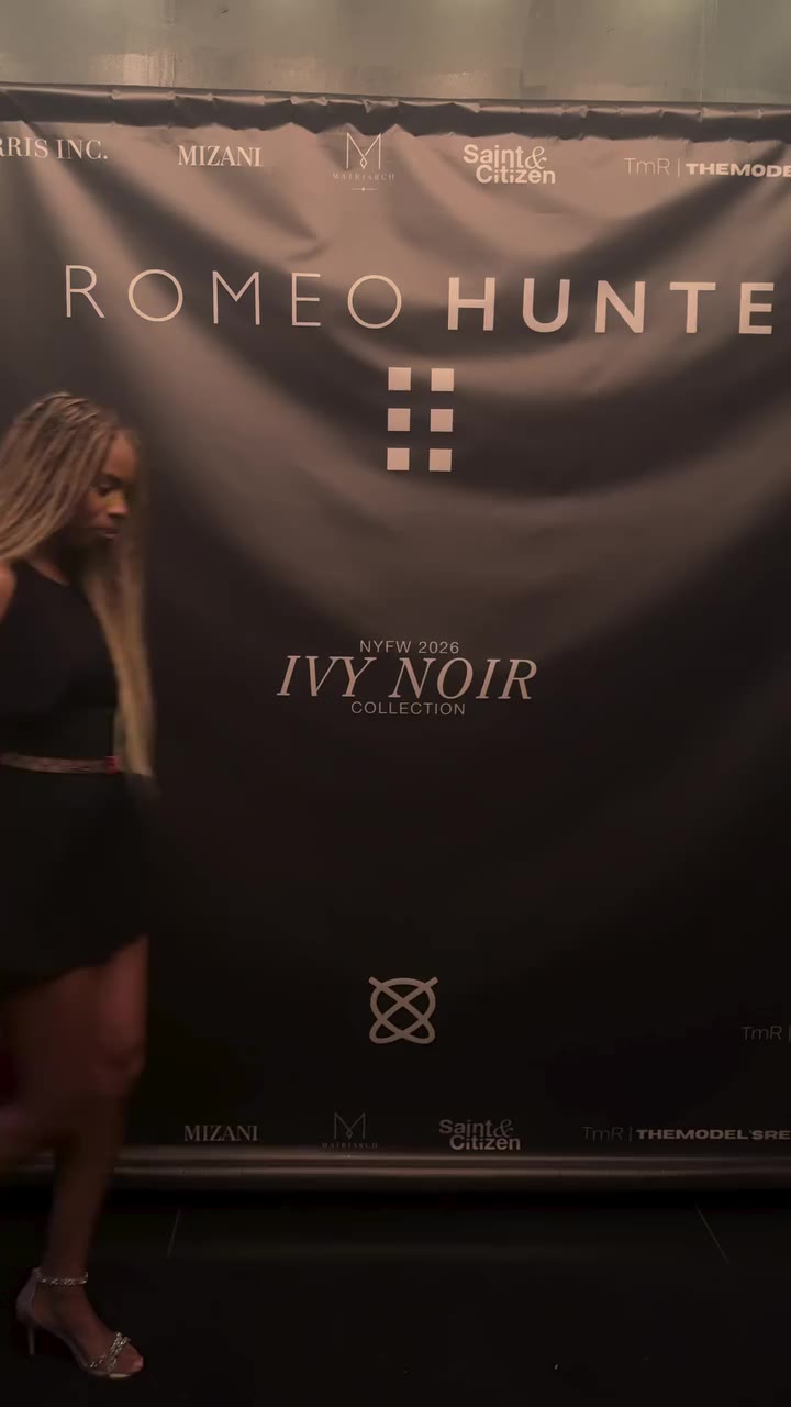 NYFW Diary 🗽✨ | Romeo Hunte — IVY NOIR SS27 I didn’t make it to the runway…