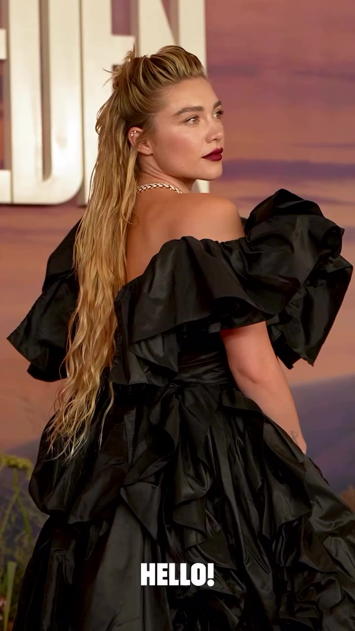 Florence Pugh was giving us serious East of Eden glamour as she arrived at…