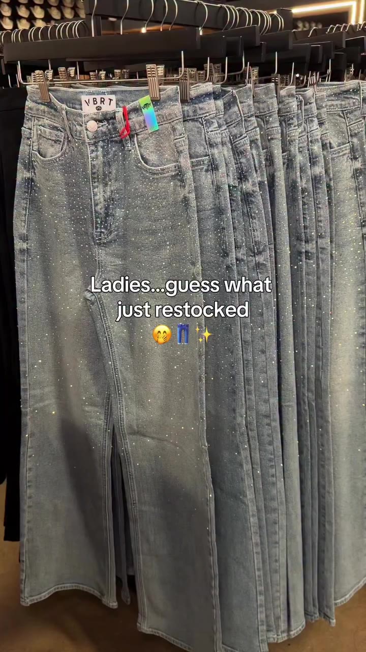 The cutest, sparkly pants are back in stock!😍✨👖 Swing by to get your pair at…