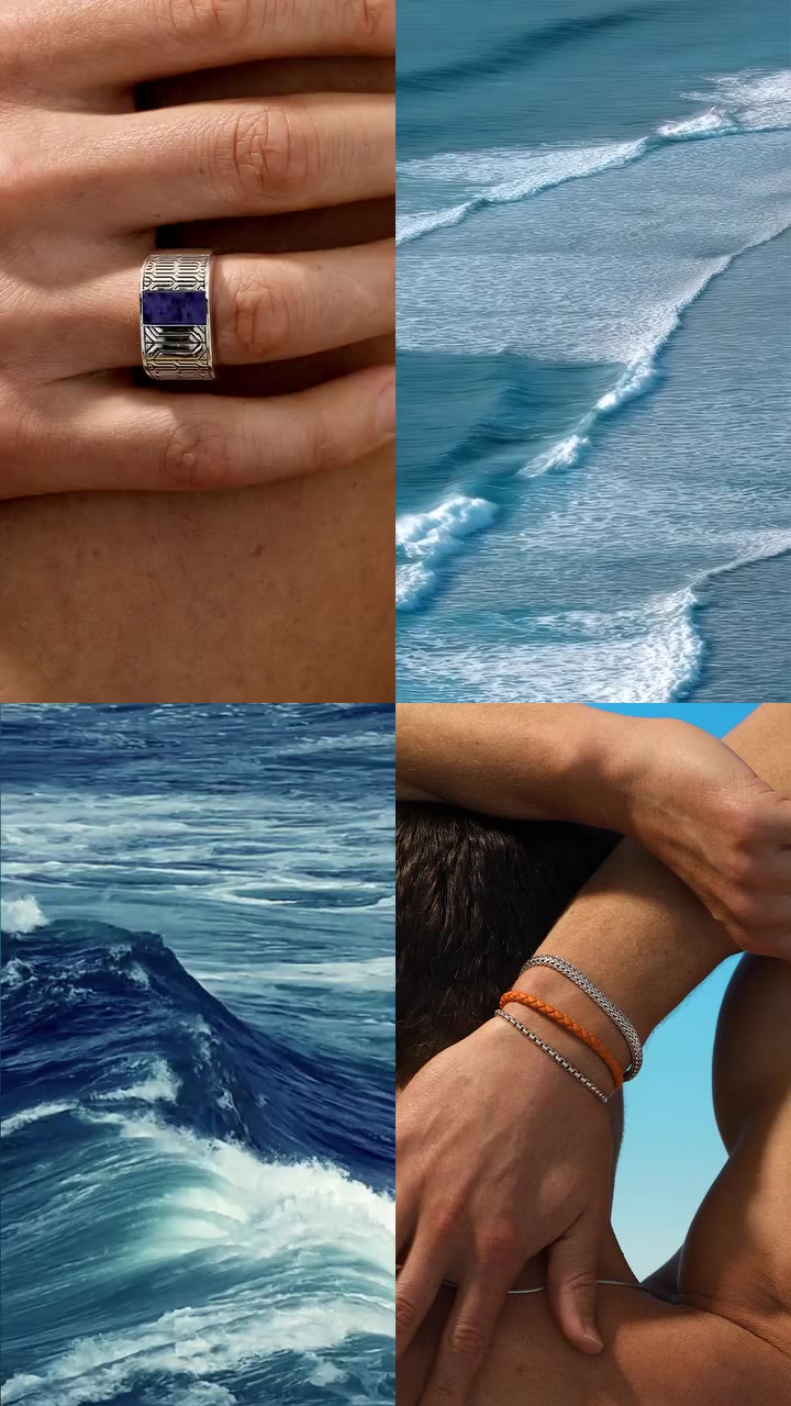 Organic colors and effortless forms—inspired by the laidback spirit of coastal…