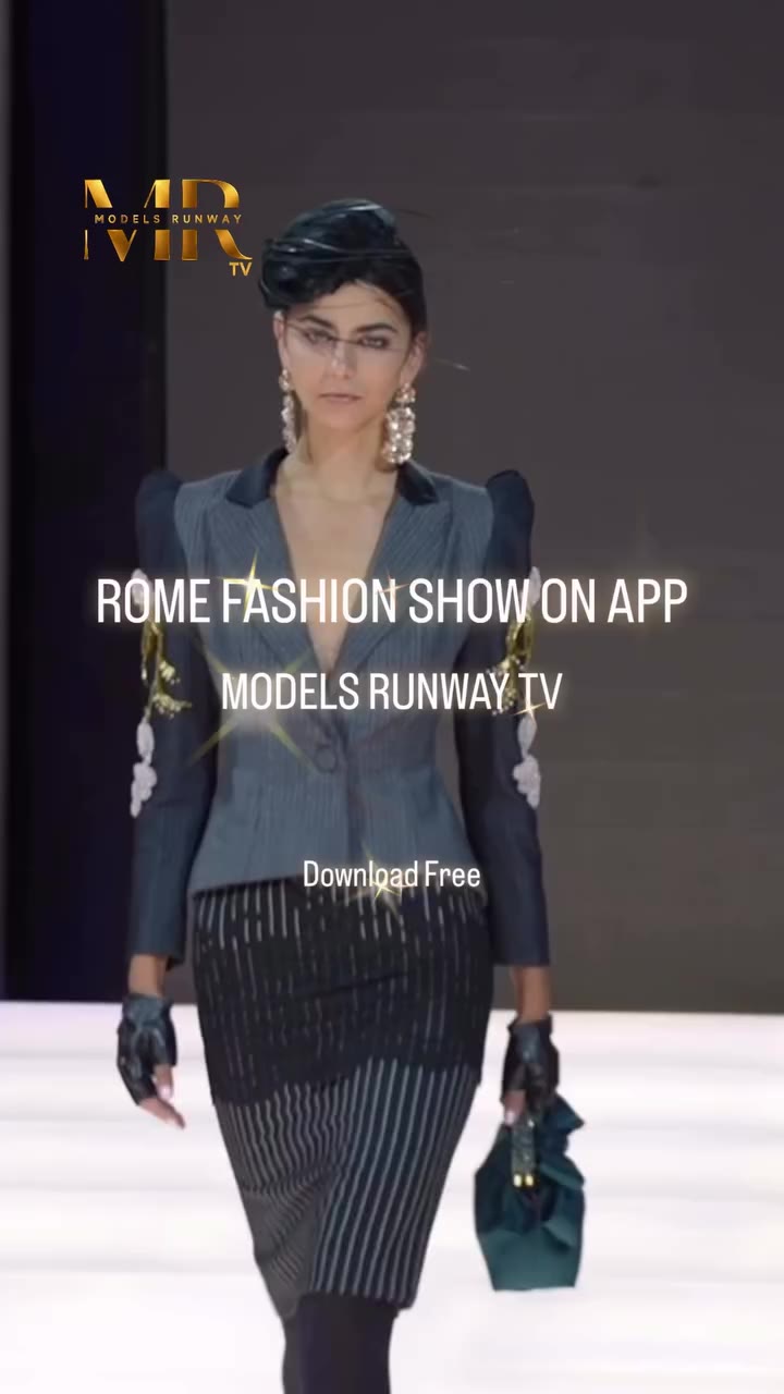 Rome Fashion Show on App "MODELS RINWAY TV" Download Free - Apple Store …