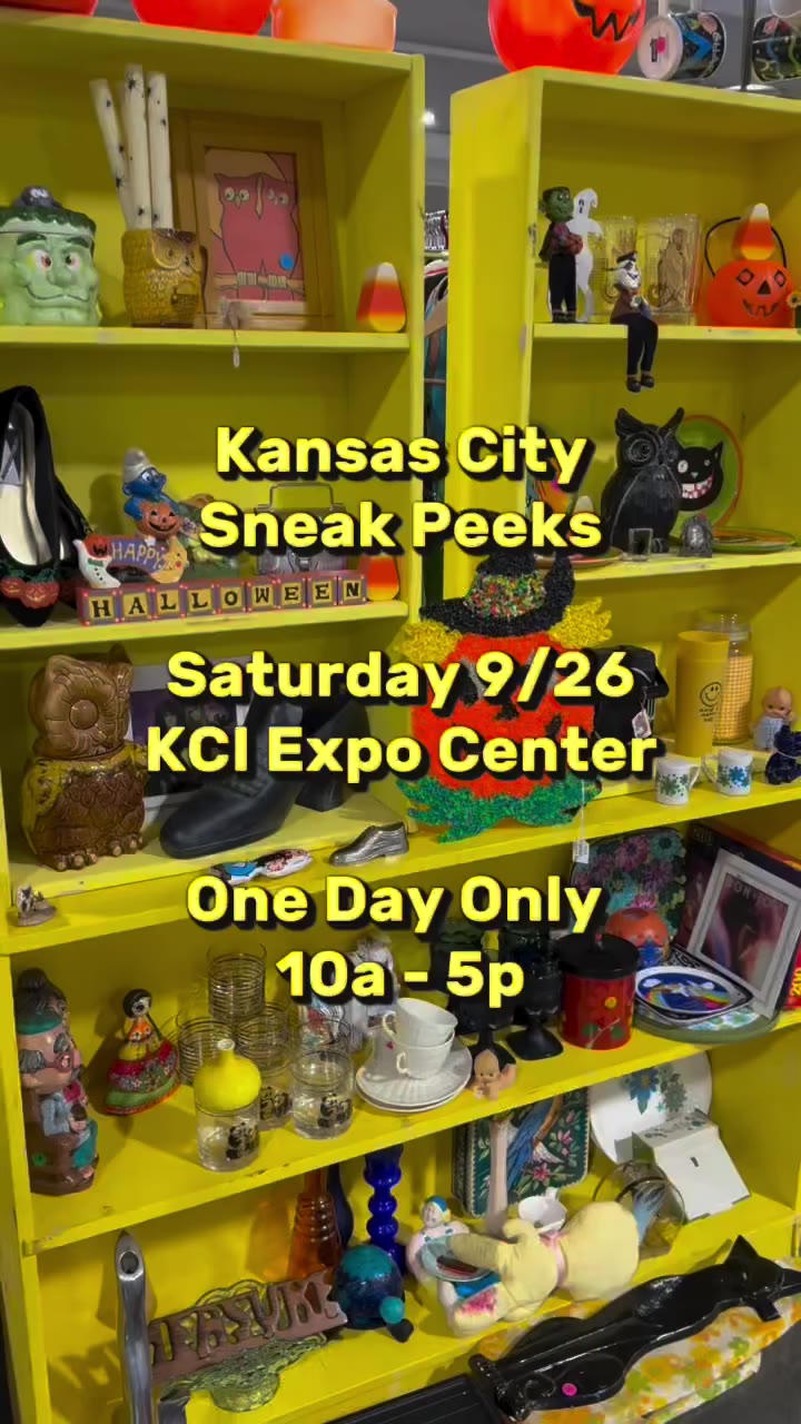 Kansas City! We’re back for our annual indoor show! The weather is so spooky…