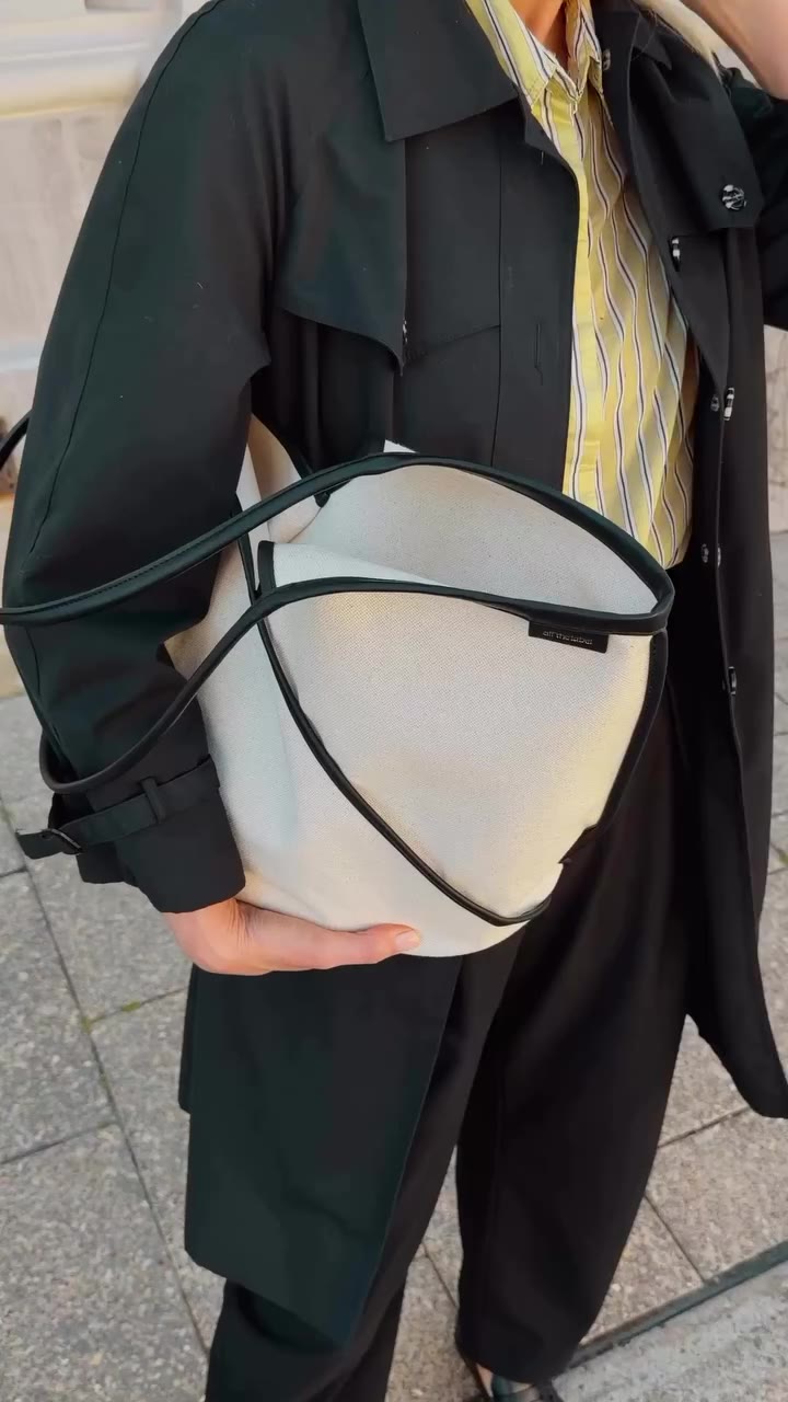 The Eva Tote in Canvas landed this week, and it's already the bag the Alf team…