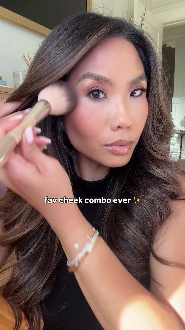 My fav cheek combo forever ✨ @patrickta @patricktabeauty @rarebeauty / Comment…