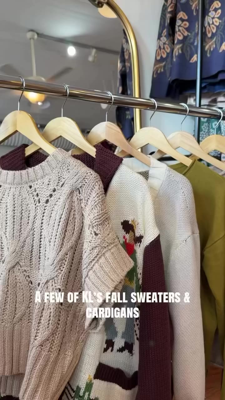 Consider this your sign to romanticize sweater weather. 🤎🍂 The cardigan your…
