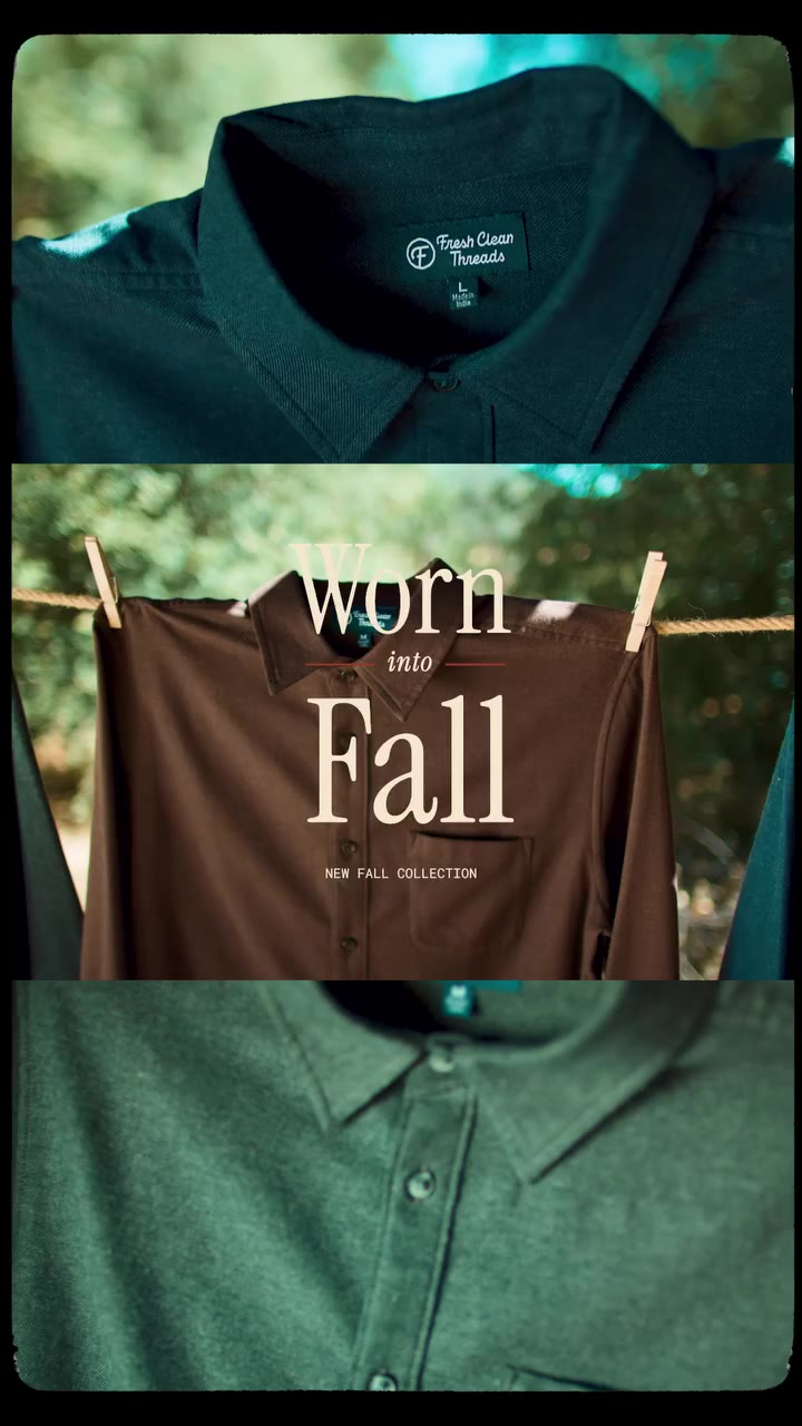 Layered tees, henleys, and flannels made for cooler days. This is the Men's…