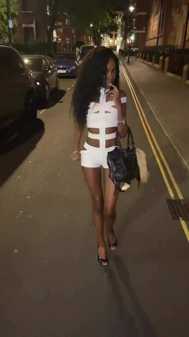 the next level of bandage. 🤍 Quinta Bandage Playsuit on @ciannasaidu | GIA…