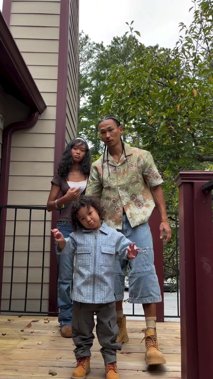 Fit check with Daughter and youngest son. @novakids by @fashionnova Lil K Mini…