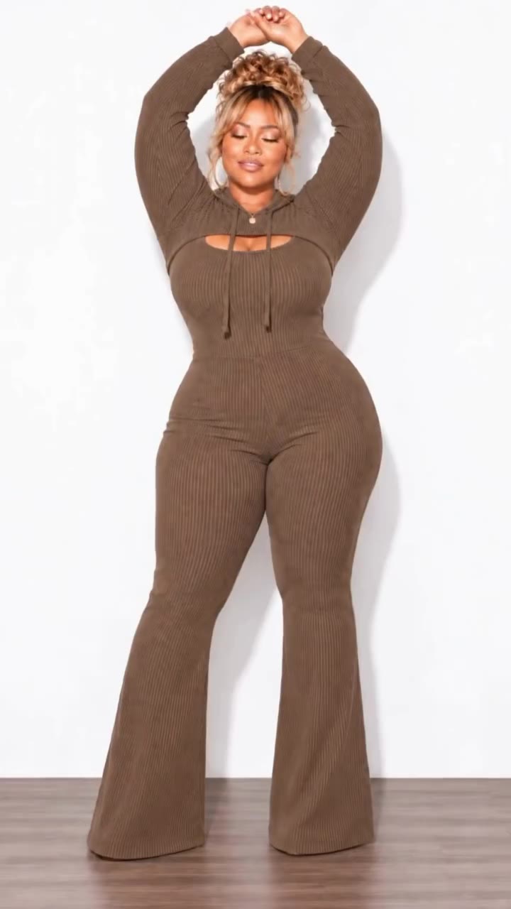 New Arrivals: 2pc Ribbed Tank Jumpsuit With Pull Over Top Grab your color and…