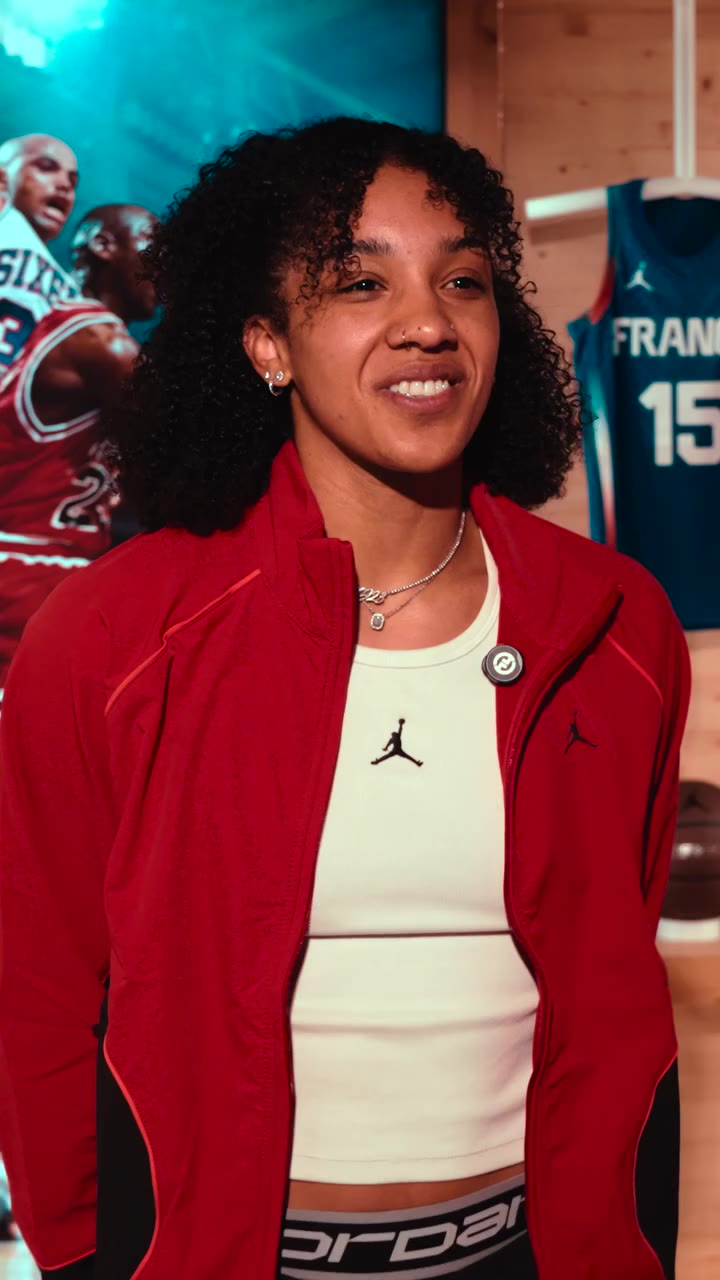Rapid fire questions with Gabby Williams! Get her Jordan Heir Series 2 PE now…