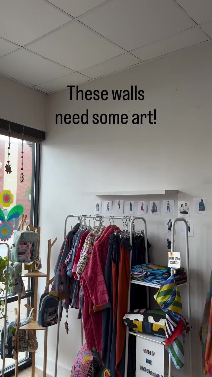It’s Andersonville Arts Weekend so we covered the walls with art by…