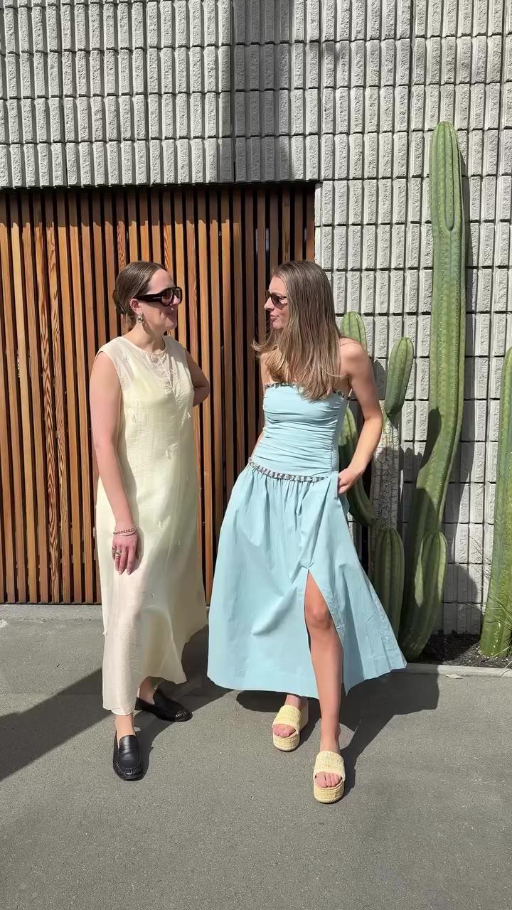 So many dresses are dropping for spring, these two have us excited. The…