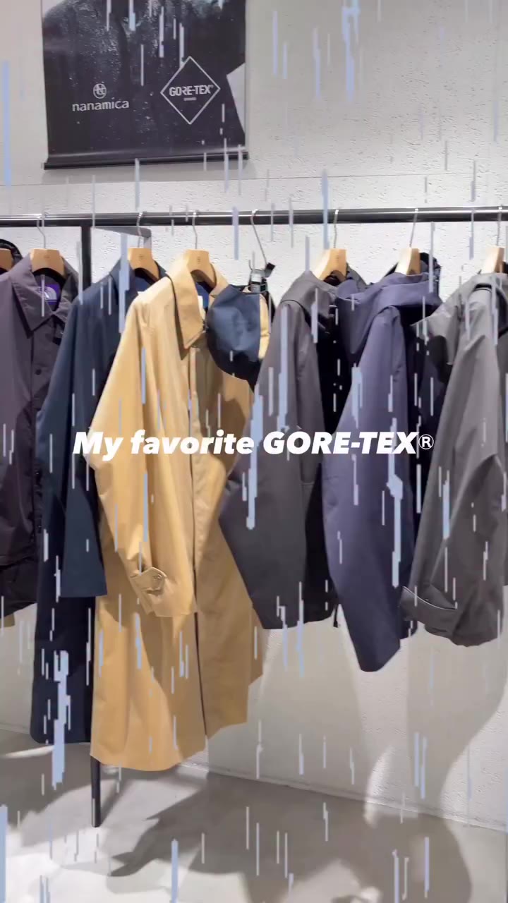 My Favorite GORE-TEX®︎ #nanamica #thenorthfacepurplelabel
