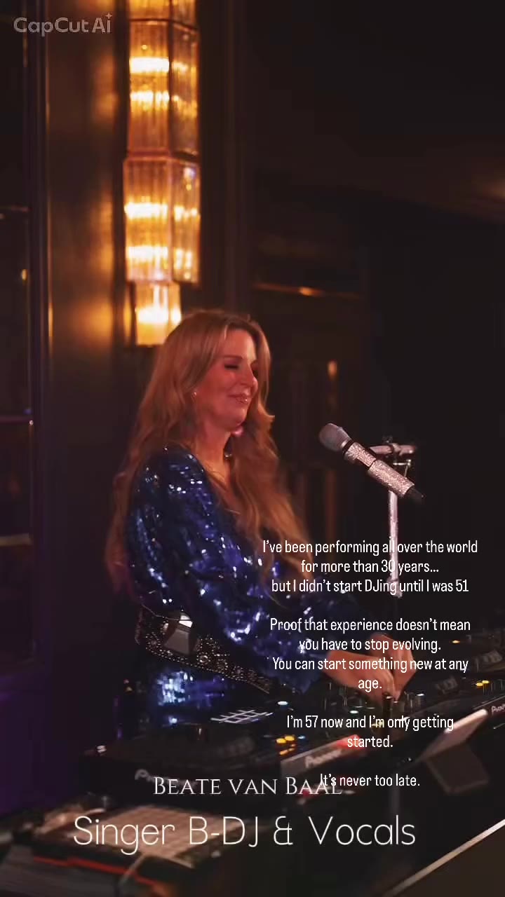 I’ve been performing all over the world for more than 30 years… but I didn’t…