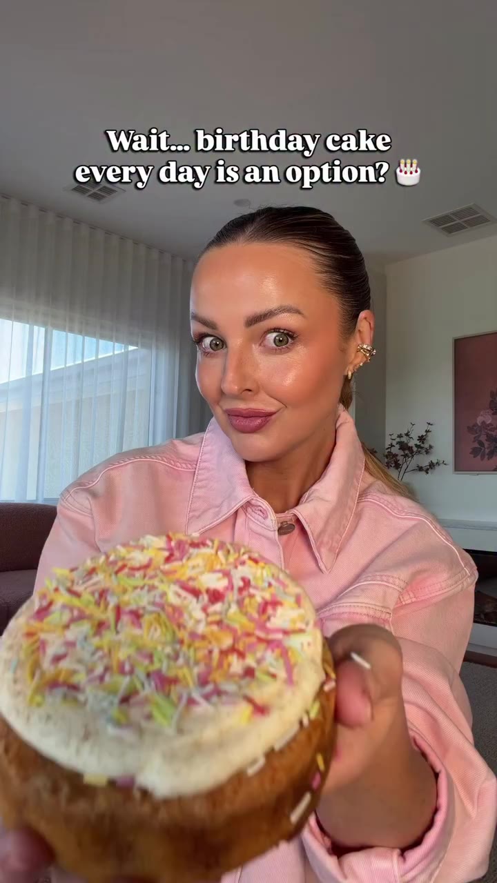 Birthday cake every day? 👀 I’m listening! Celebrating @thecollagen.co…