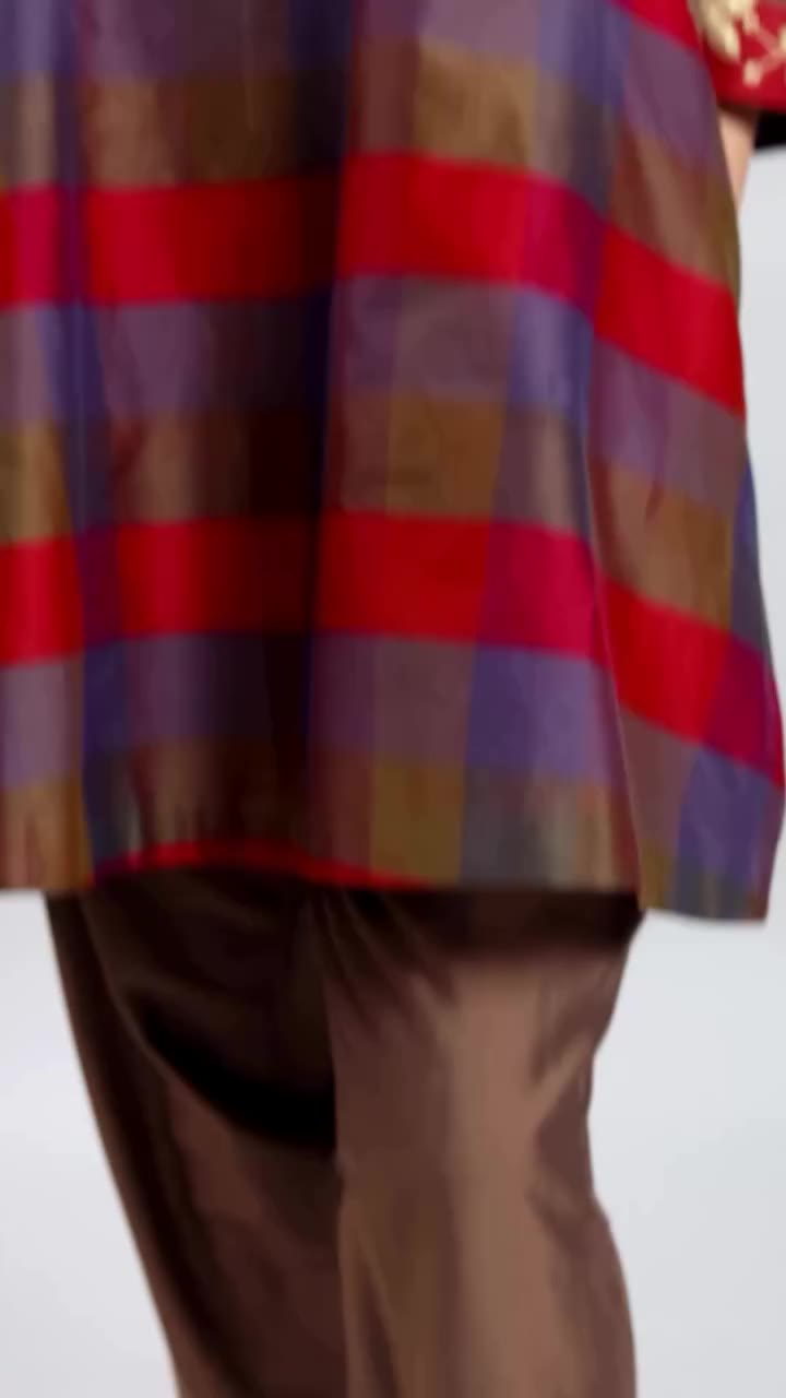 Gulhaar Kurta Set Feative Collection - Live Now! Checks in rich festive tones…