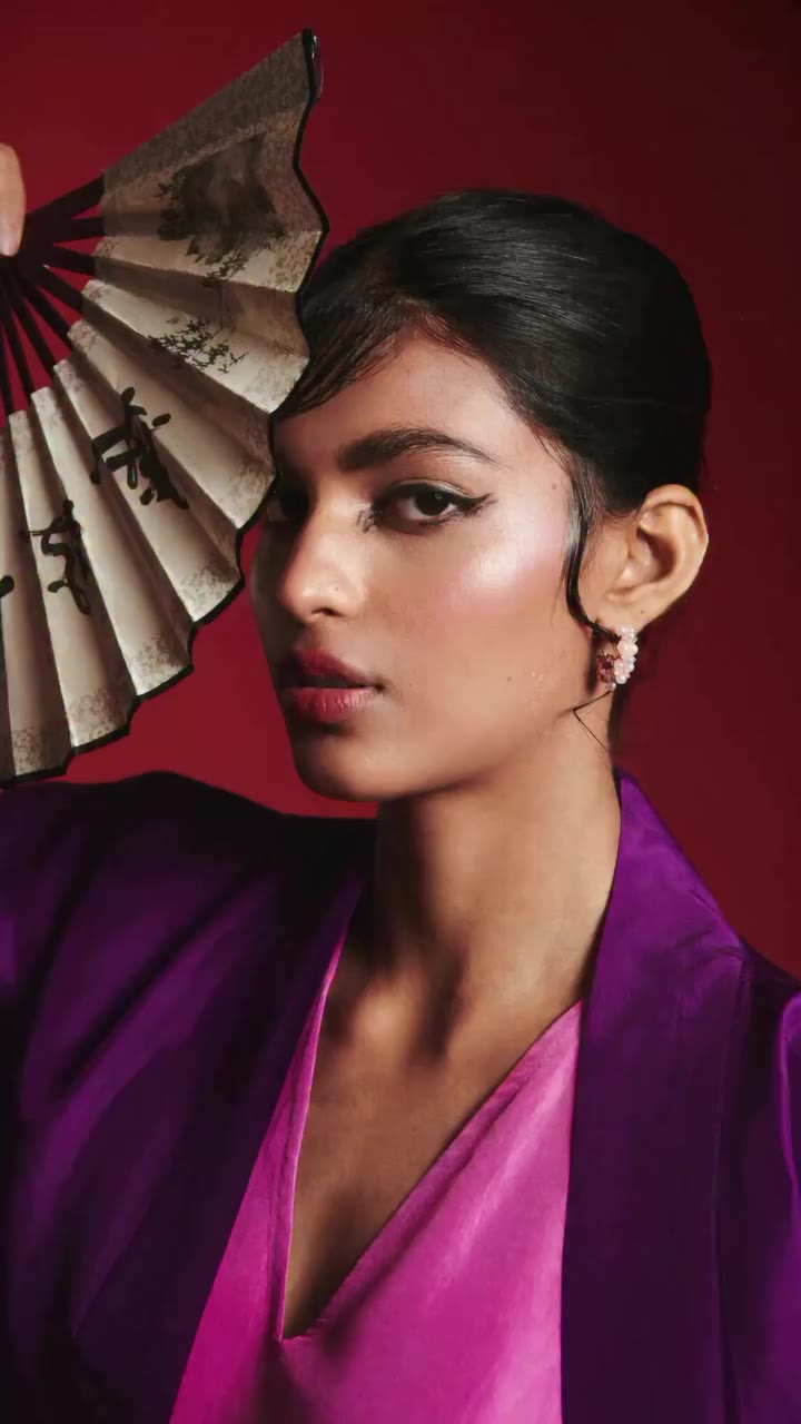 Introducing Saphed Silk. India has been weaving silk for thousands of years…