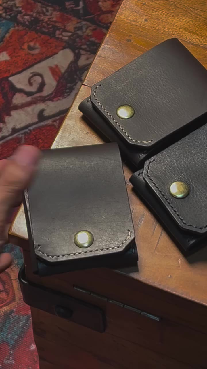 Fold Over Wallet V2. Made compact. Built to carry.
