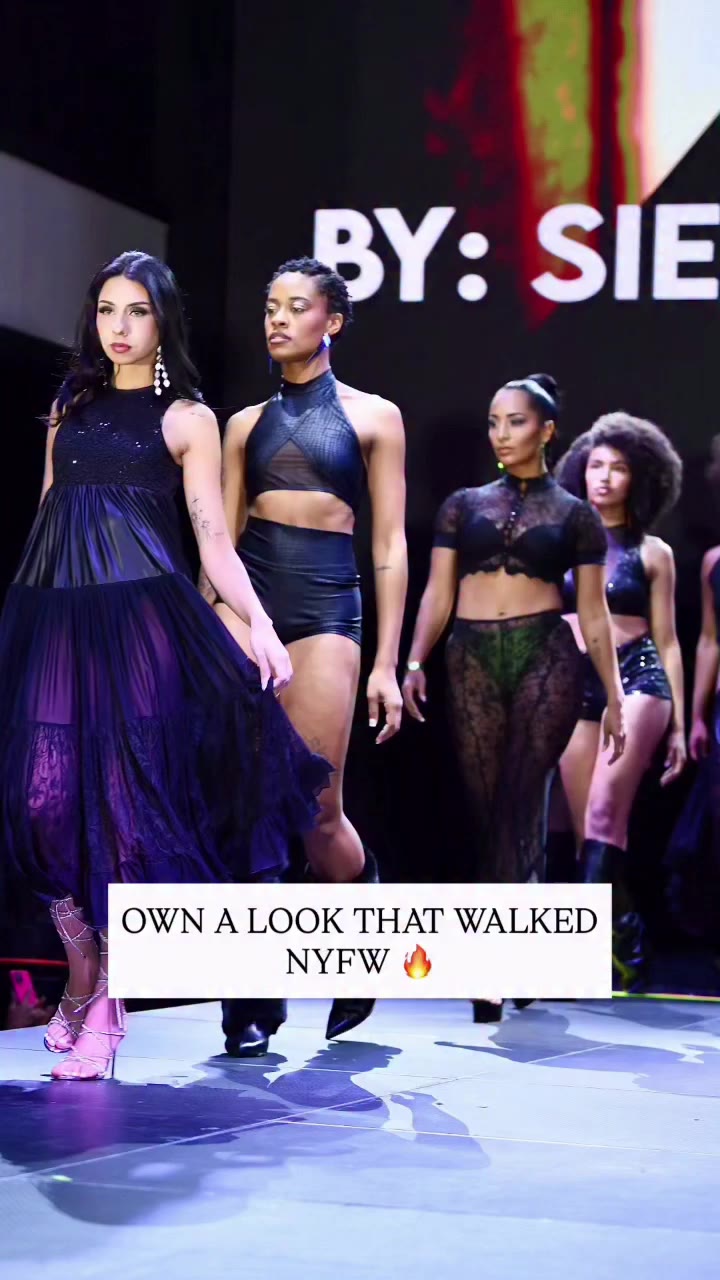 Want to own a look that walked NYFW? 🗽 I designed and made 10 one-of-a-kind…