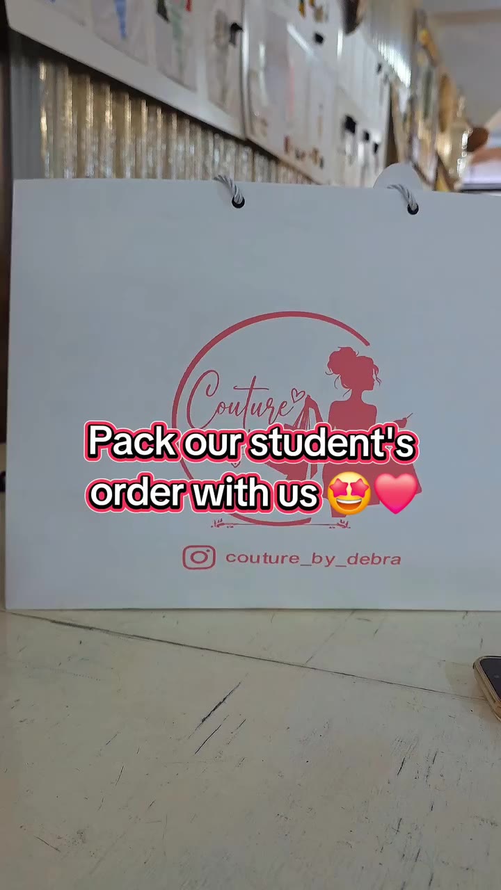 Shoutout to our student behind @couture_by_debra 🧵✨ Another order packed and…