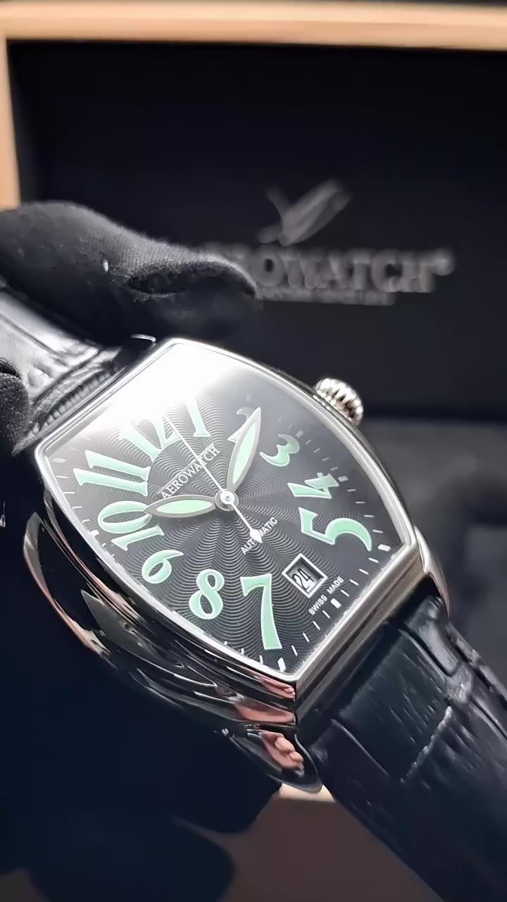 AEROWATCH STREAMLINE AUTOMATIQUE NEGRO A 60959 AA10 Disponible en www.chbcn.es…