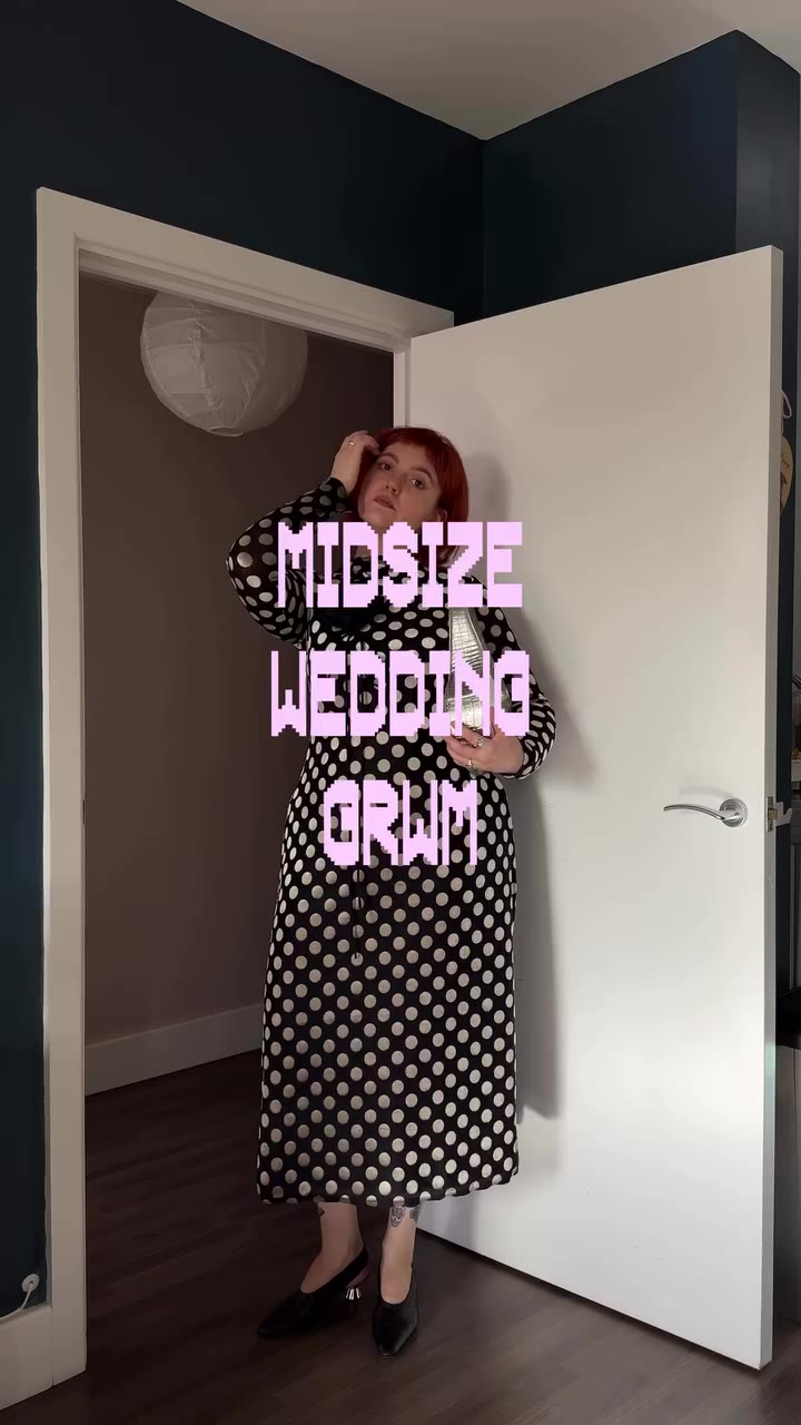 What I wore to a wedding recently wearing the most gorgeous dress from…