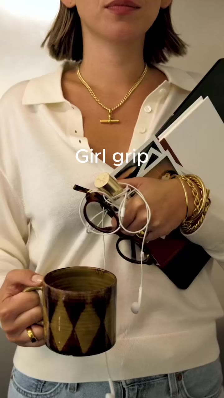 Coffee in one hand, to-do list in the other? Your jewellery need to keep up.