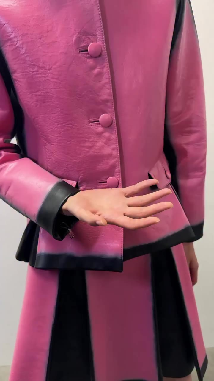 A handful of Prada Beauty, at the Prada SS27 Womenswear show. #PradaSS27…