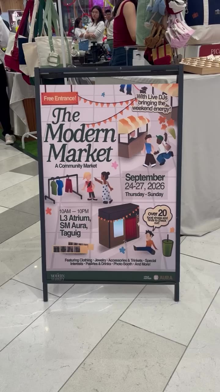she likes… a good pop-up market. 🛍️✨ Catch us at the Modern Market and…