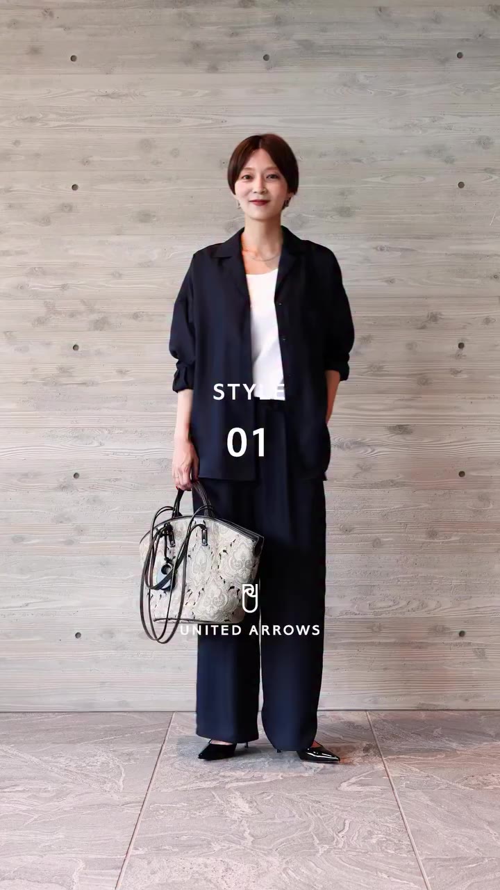 気になるスタイリングをぜひコメント欄で教えてください！ style.1 シルクライク オープンカラー シャツ ‐ウォッシャブル‐ ¥20,900…
