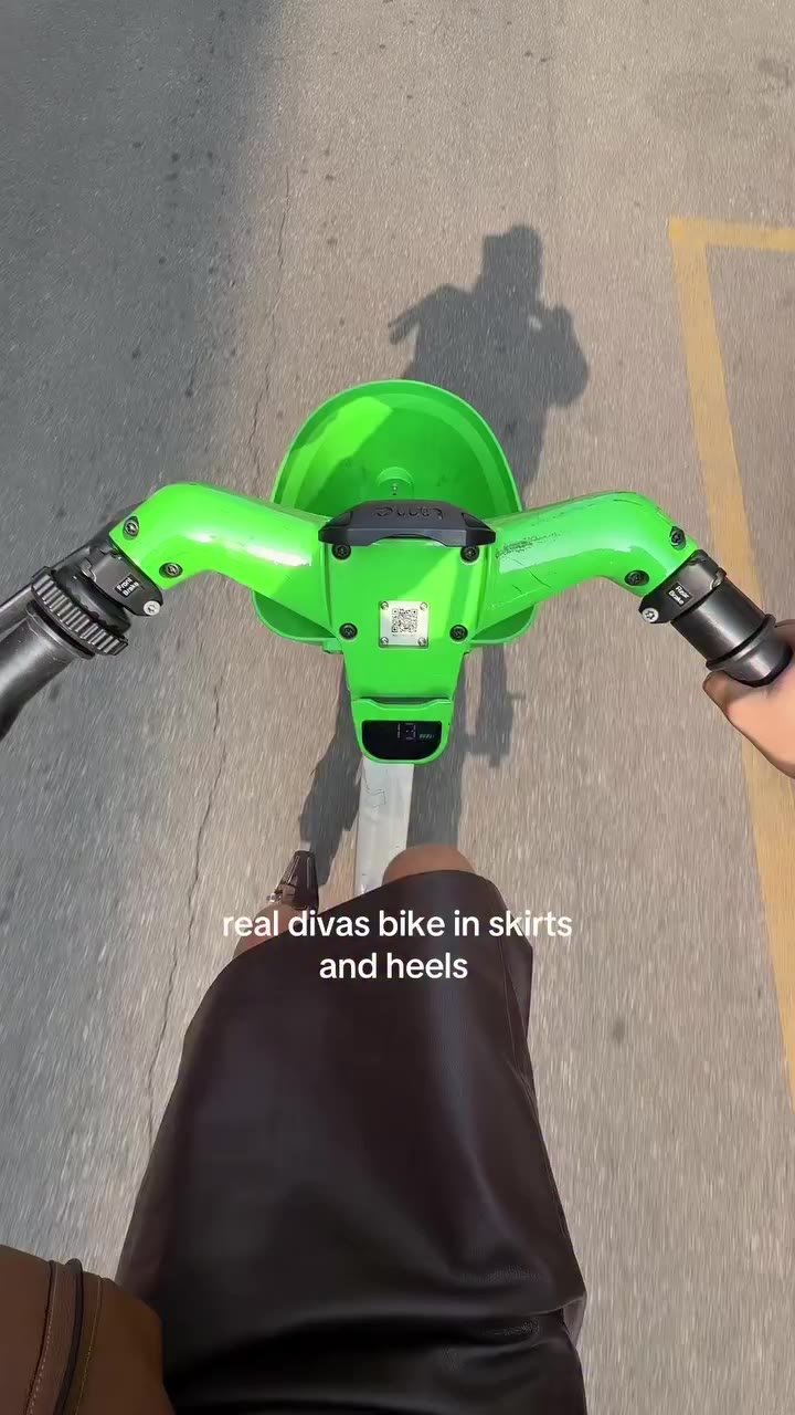There’s no such a thing as a wrong outfit for a bike