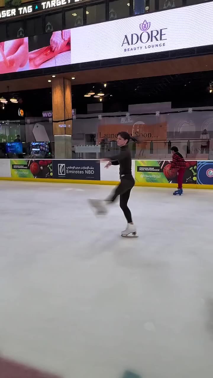 Spend a morning on the ice with @fathernaya اقضوا صباحًا على الجليد مع…