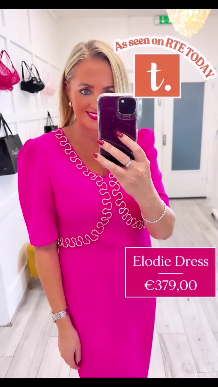 💗 AS SEEN ON @rtetoday 💗 How fabulous is the Elodie Dress! ✨ A real…