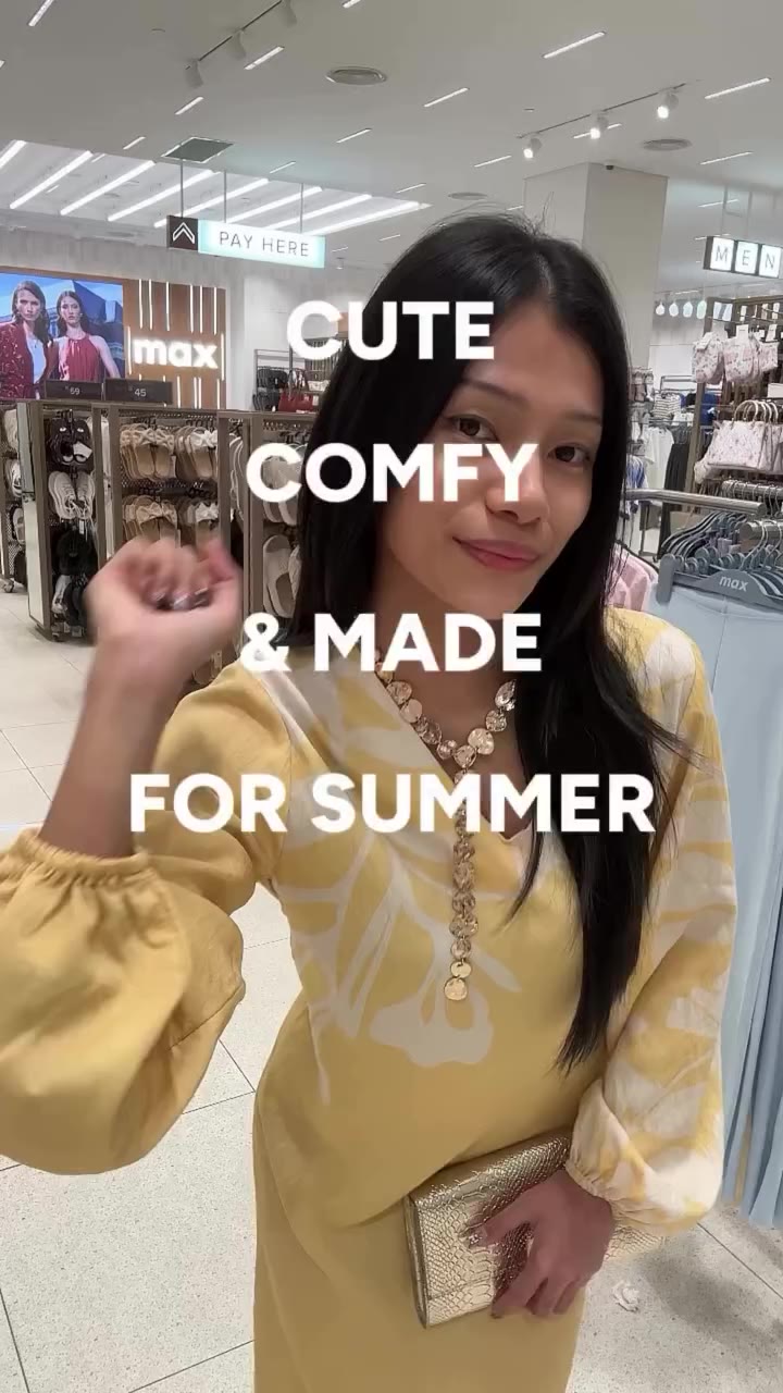 Cute, comfy & made for sunny days ☀️✨ Your summer outfits are sorted at Max…
