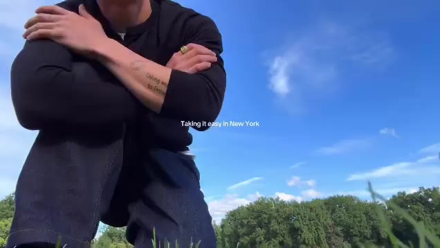 Taking it easy in New York #fashion #newyork