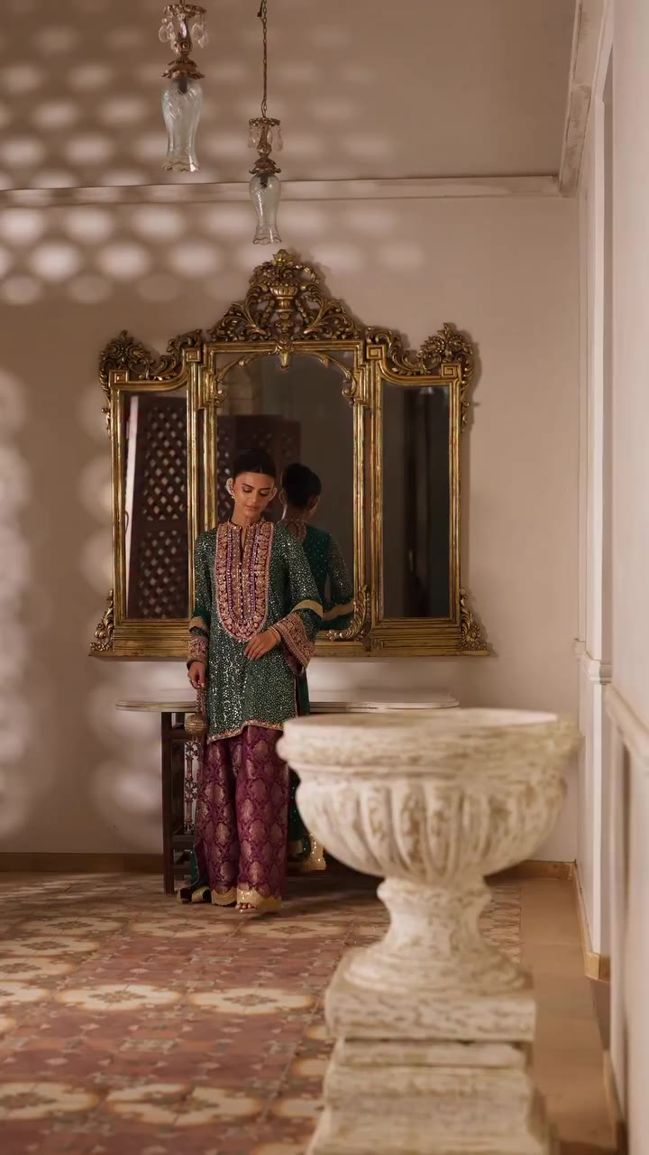 Emeralde A captivating vision in rich green, where timeless craftsmanship…