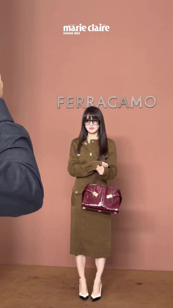 Our morning in Milan began with @Ferragamo! For Spring/Summer 2027…