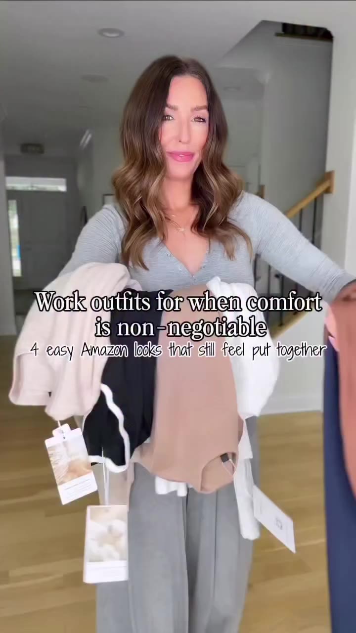 Affiliate link • comfy workwear > everything. 🙌 These easy fall office…