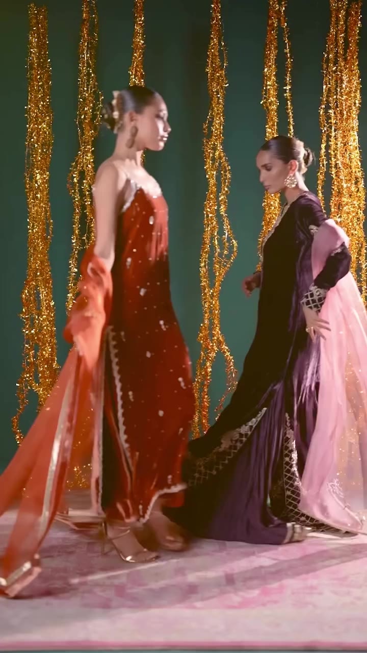Velvet that drapes in poetry and elegance. Stay tuned for Nizka’s Makhmal…