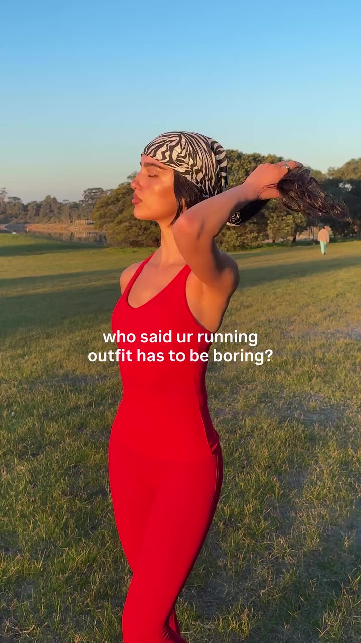 running is indeed a fashion show 🤞❤️
